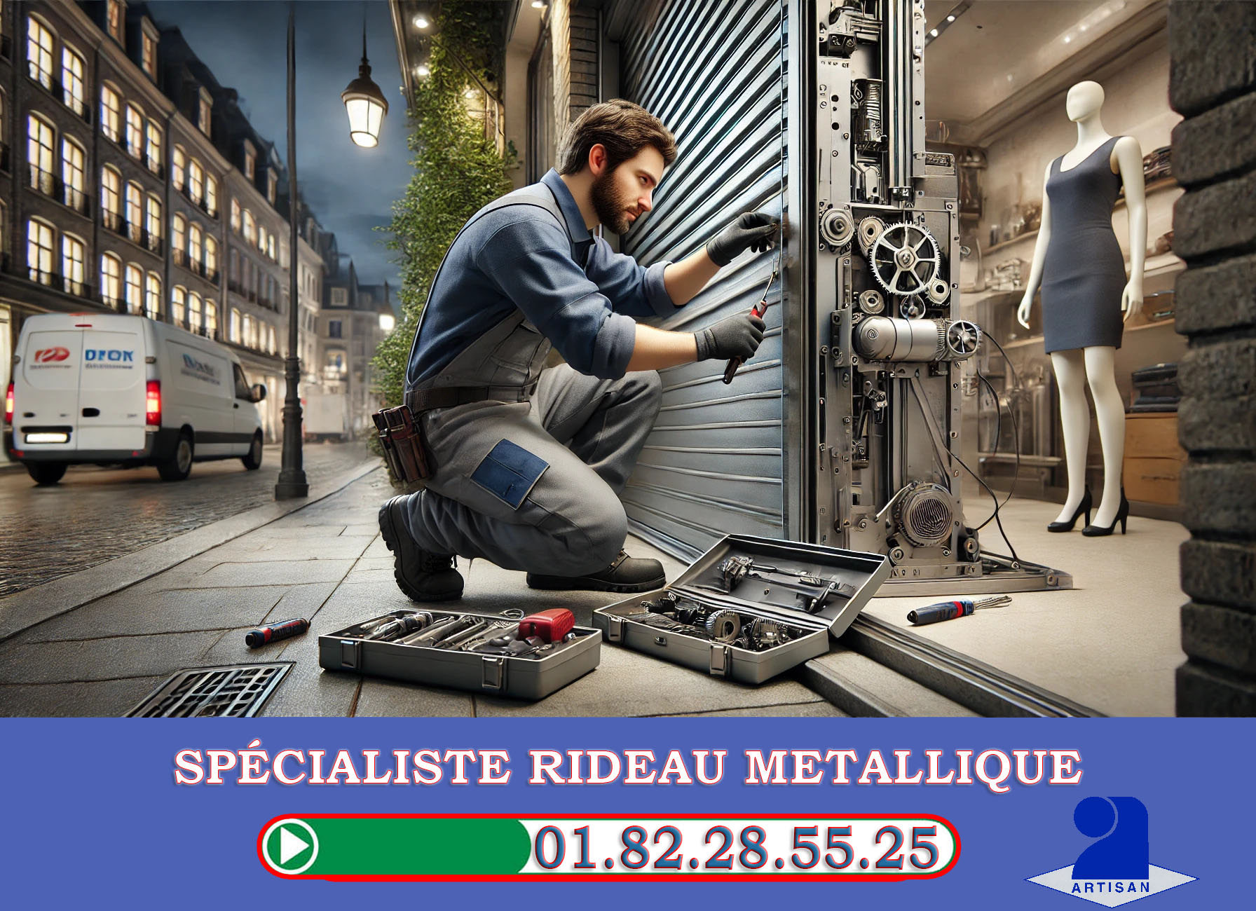 Déblocage Rideaux Metalliques Suresnes